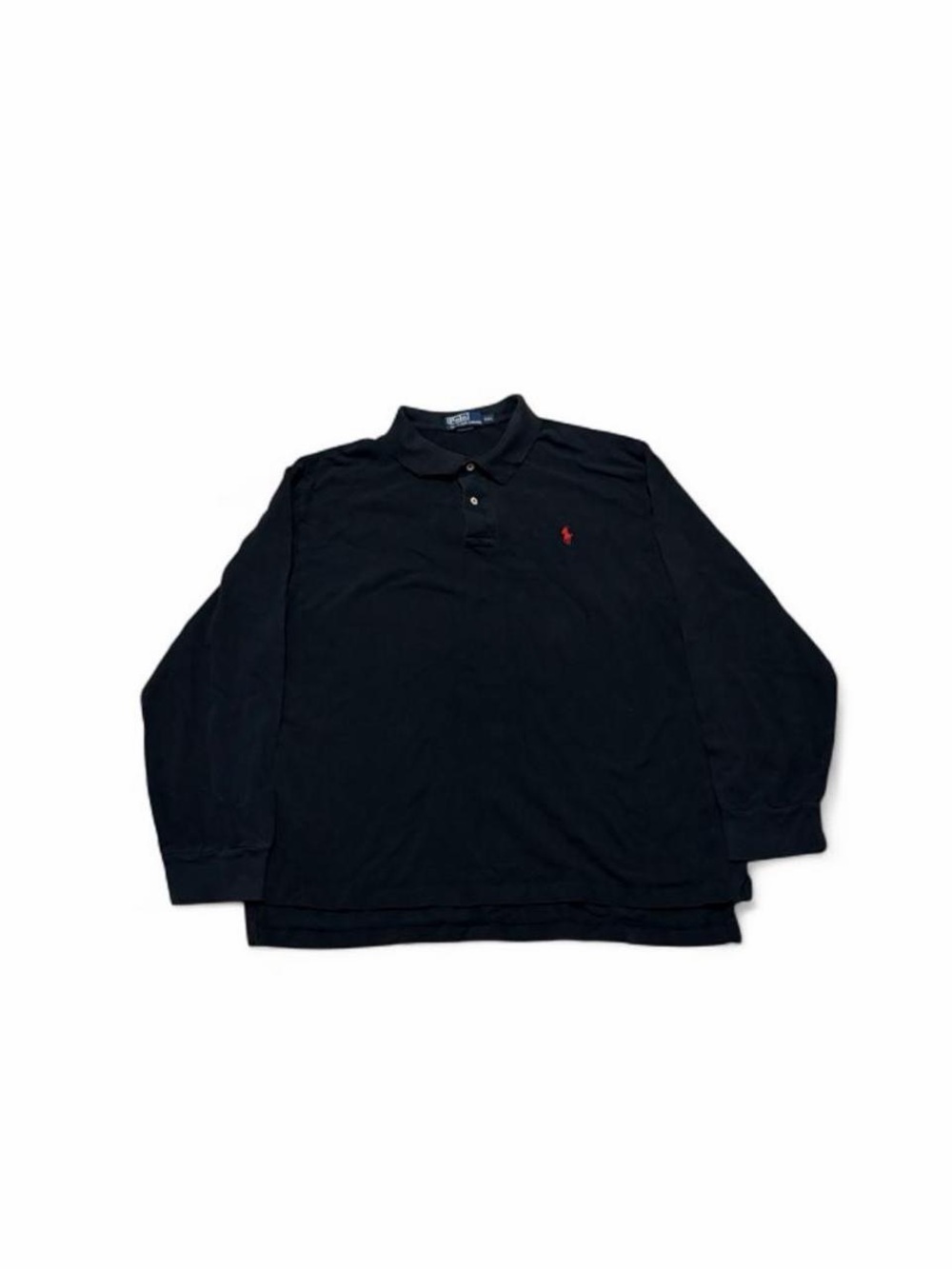 Polo Ralph Lauren Long Sleeve Polo Shirt Mens 2XL Rugby Pony